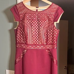 Maroon Antonio Melani Dress Size 8